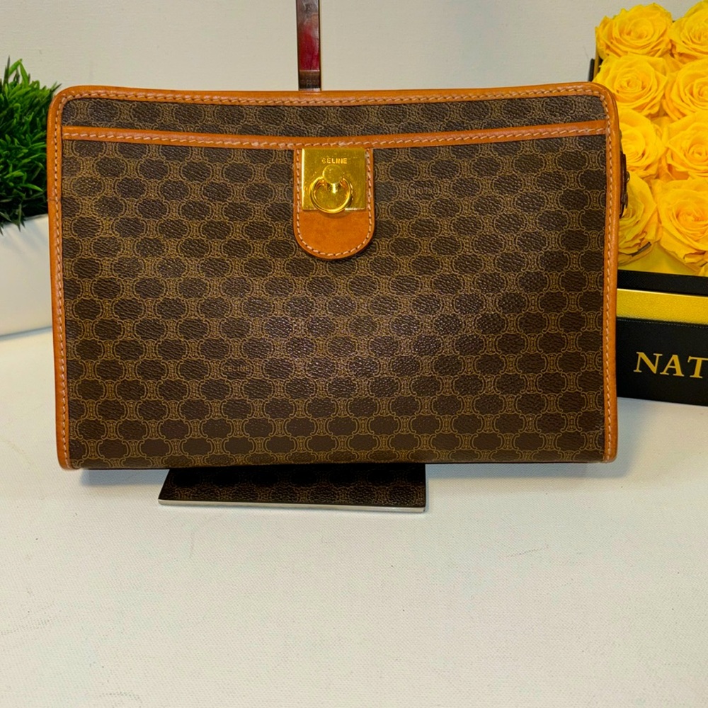 EUC Celine Macadam Clutch